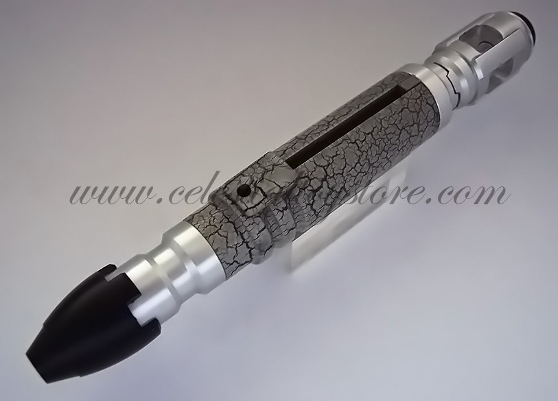 Sonic Screwdriver (Season 3-4) Standard Powdercoat Crackle Paint Sonic Screwdriver (Season 3-4) Standard Powdercoat Crackle Paint
